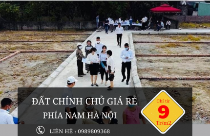 Đất vừng ven thành phố Hà Nội, giá rẻ tương lai dài hạn. Gía đầu tư F0 chỉ từ 9tr/m2